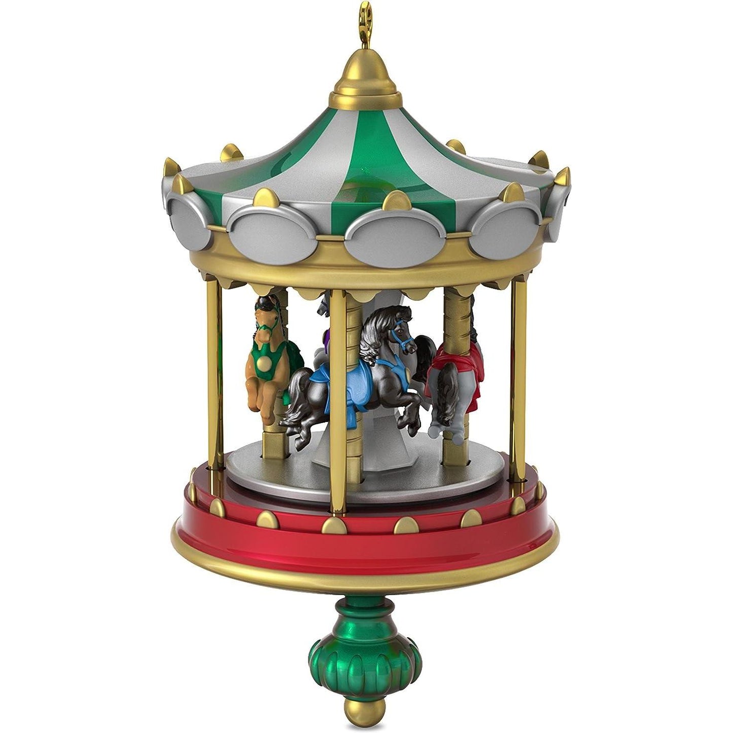 2018 Christmas Carousel Hallmark Ornament (Christmas Carousel) QXM8173