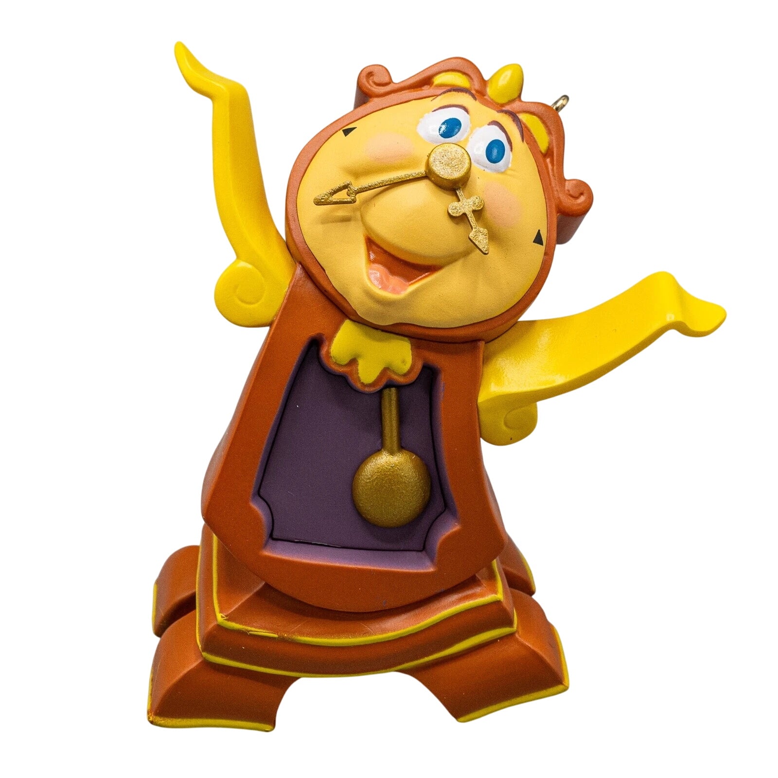 2018 Cogsworth Hallmark Ornament (Beauty and the Beast) QXE3113