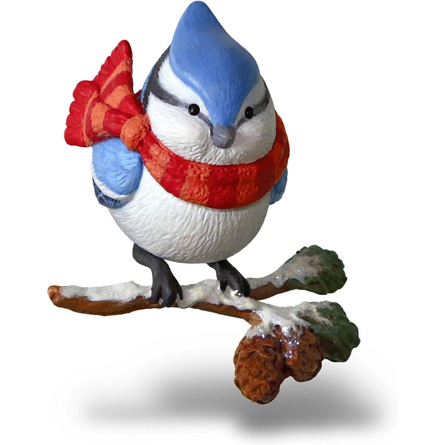 2018 Cozy Critters #2 — Blue Jay Hallmark Ornament (Cozy Critters) QX9433