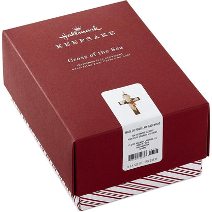 2018 Cross of the Sea Hallmark Ornament (Cross) QK6396