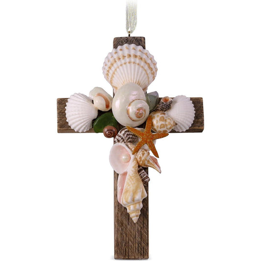 2018 Cross of the Sea Hallmark Ornament (Cross) QK6396