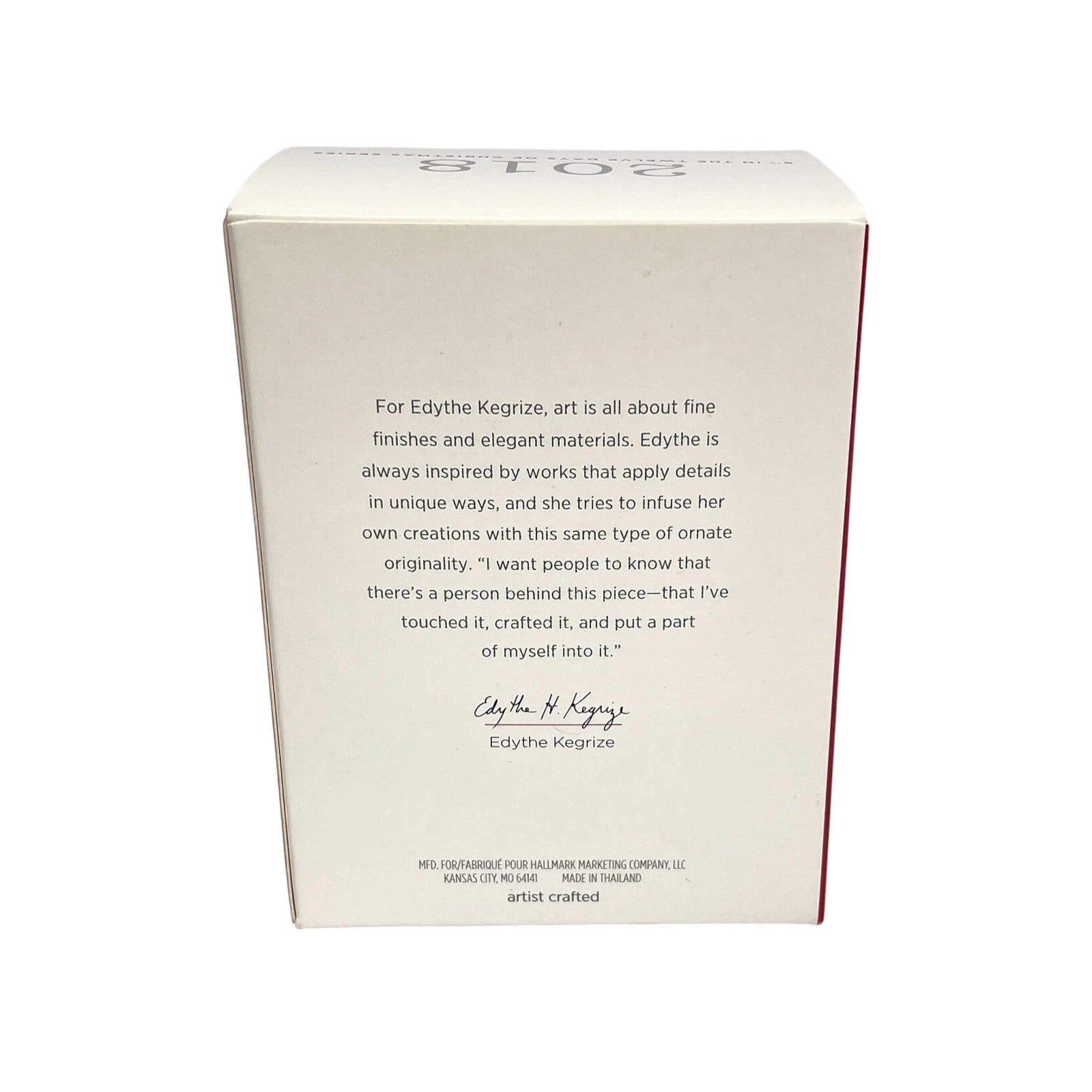 2018 Eight Maids-A-Milking Hallmark Ornament (Twelve Days of Christmas) QX9443