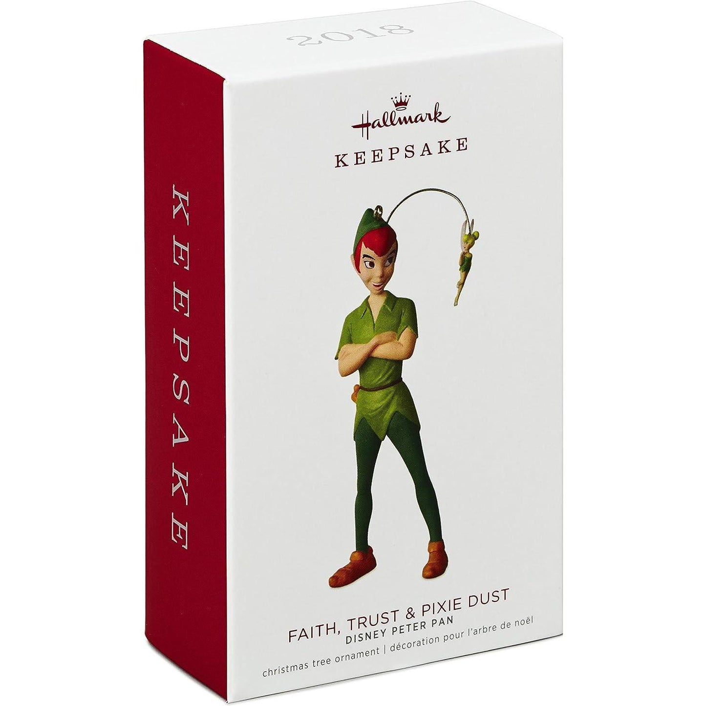 2018 Faith, Trust & Pixie Dust Hallmark Ornament (Tinker Bell) QXD6303