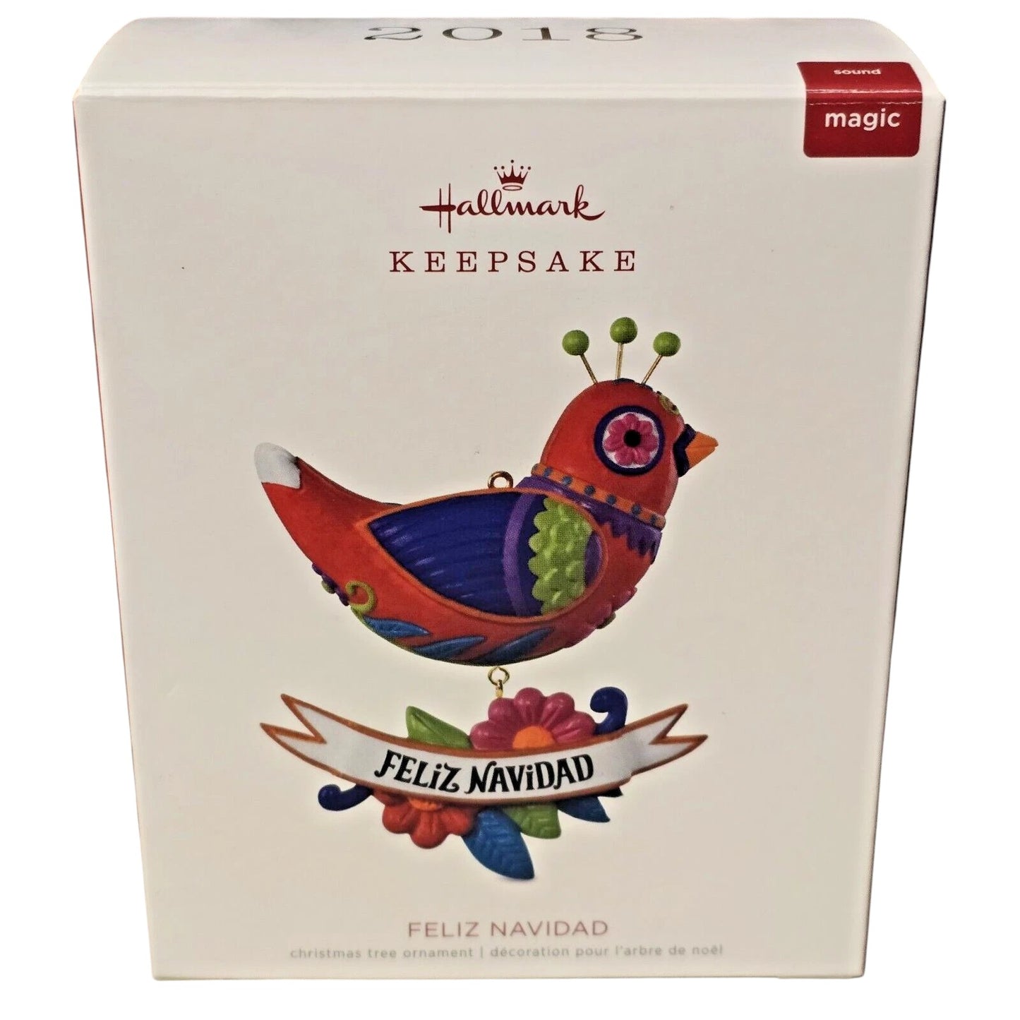 2018 Feliz Navidad Hallmark Ornament (Feliz Navidad) QGO2033