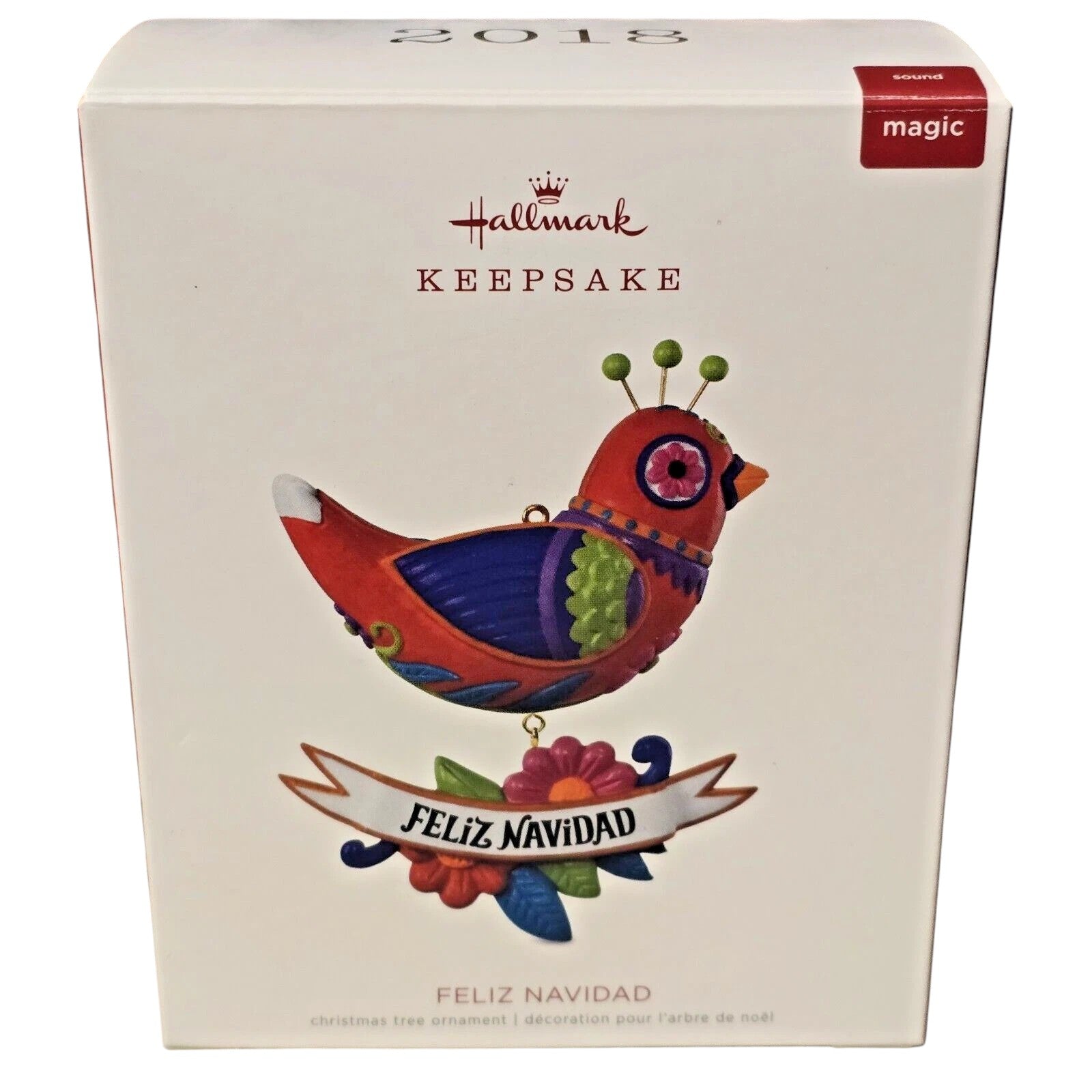 2018 Feliz Navidad Hallmark Ornament (Feliz Navidad) QGO2033