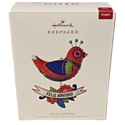 2018 Feliz Navidad Hallmark Ornament (Feliz Navidad) QGO2033