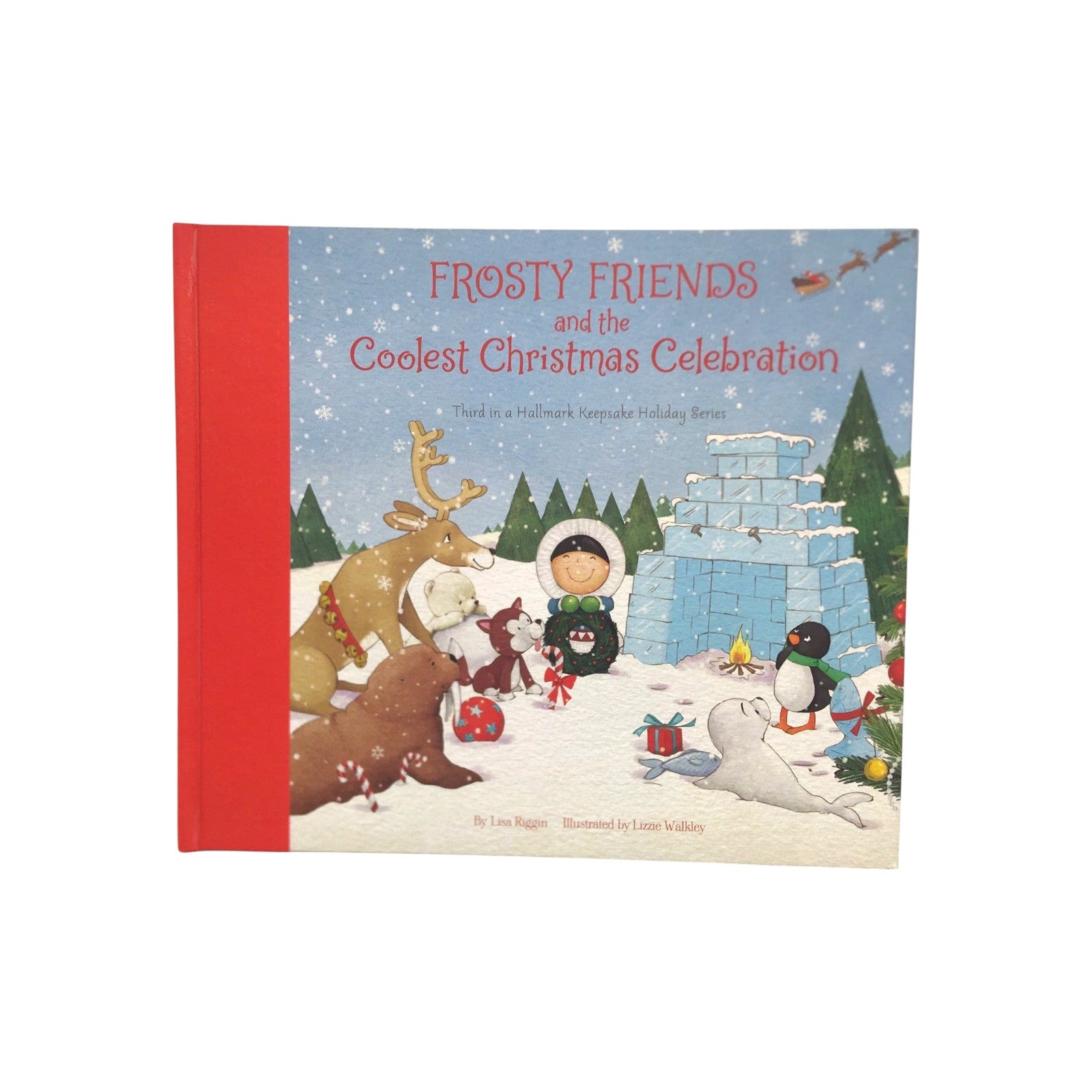2018 Frosty Friends and the Coolest Christmas Celebration (Frosty Friends) Hallmark Ornament XKT2337 Image1