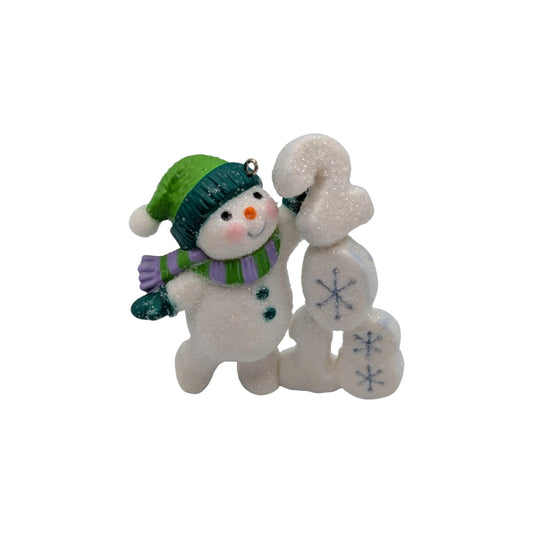 2018 Frosty Fun Decade Hallmark Ornament (Frosty Fun Decade) QX9513