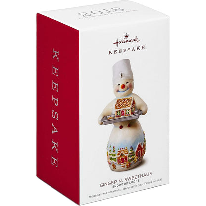 2018 Ginger N. Sweethaus Hallmark Ornament (Snowtop Lodge) QX9363