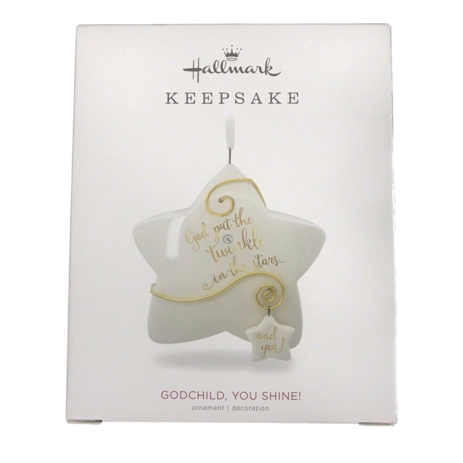 2018 Godchild, You Shine! Hallmark Ornament (Godchild) QHX4003