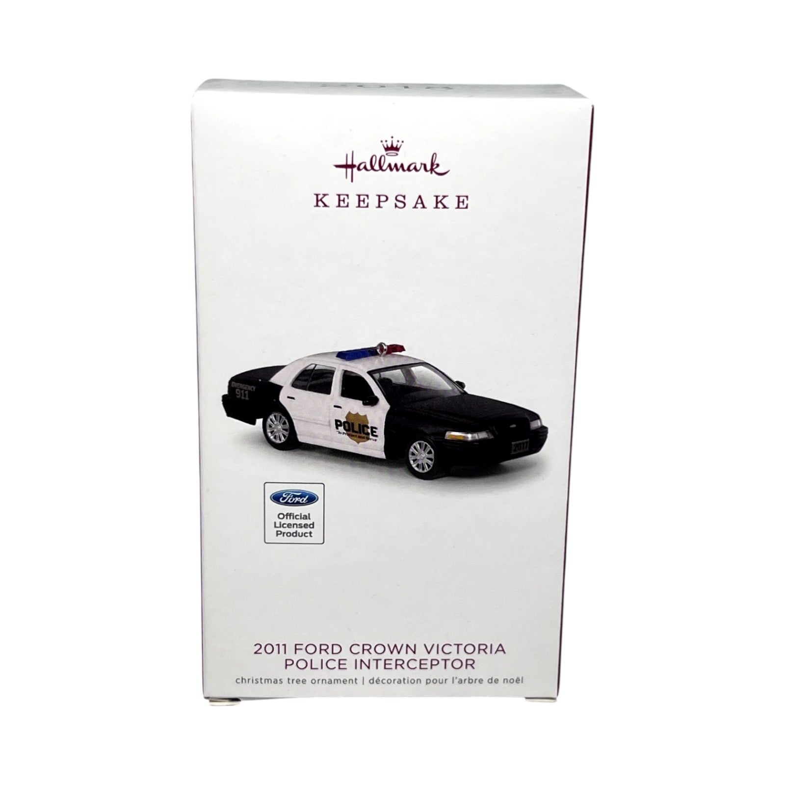 2018 Hallmark Ornament (2011) Ford Crown Victoria Hallmark Ornament (Classic American Cars) QXI3163 Image2