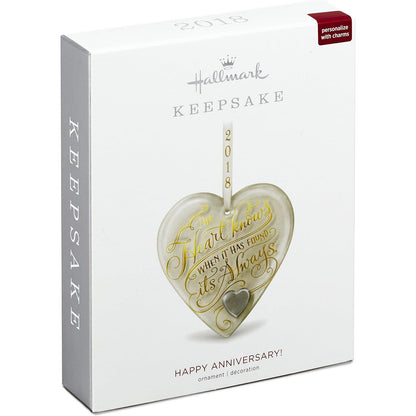 2018 Happy Anniversary! Hallmark Ornament (Anniversary) QHX4073