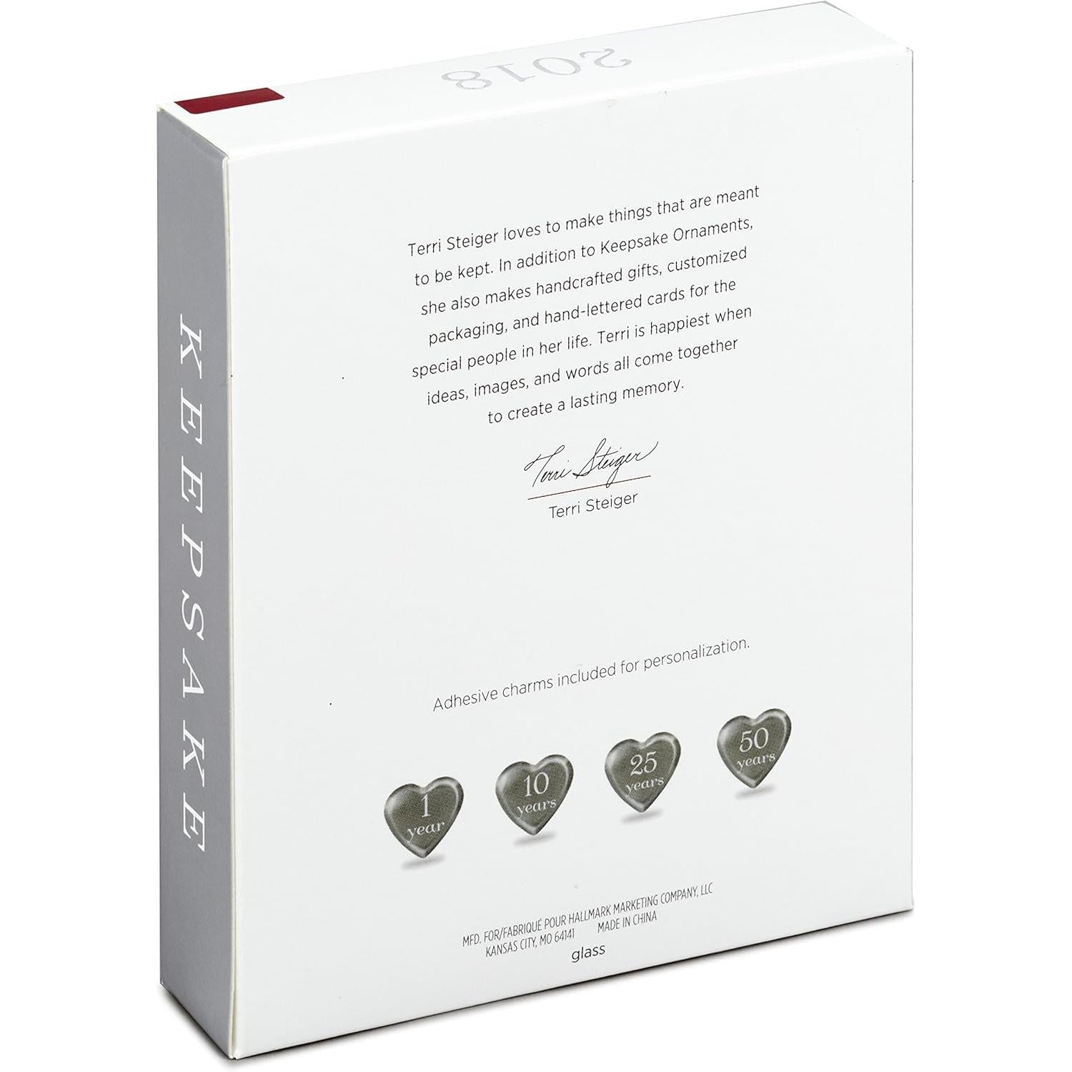 2018 Happy Anniversary! Hallmark Ornament (Anniversary) QHX4073