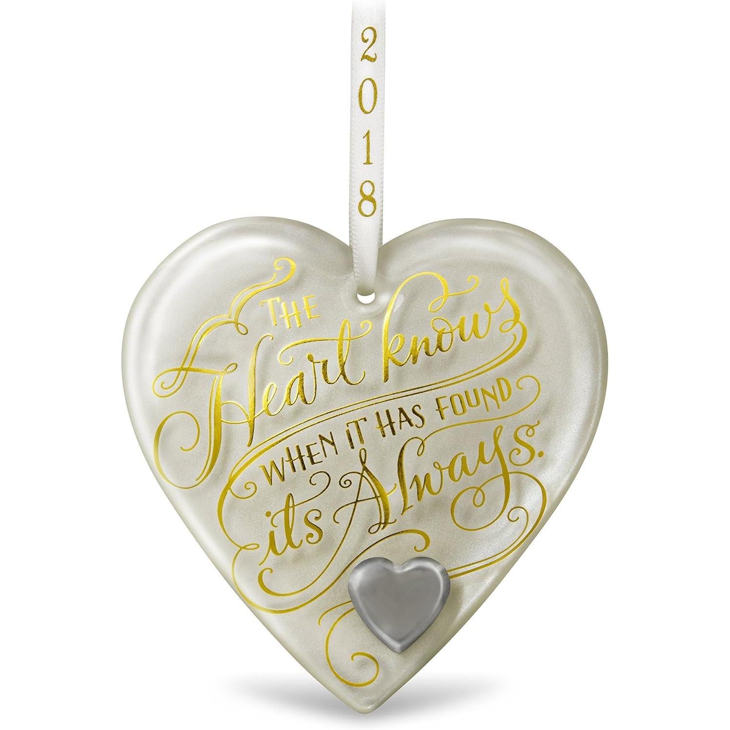 2018 Happy Anniversary! Hallmark Ornament (Anniversary) QHX4073