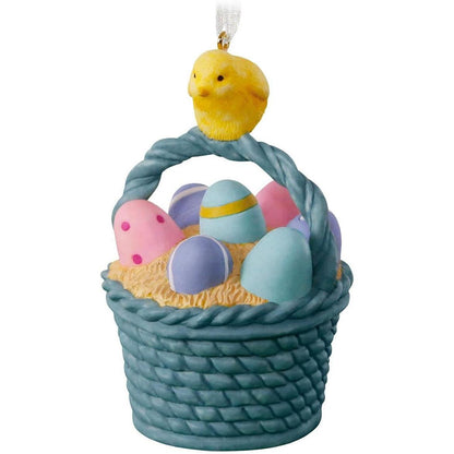 2018 Happy Easter Hallmark Ornament (Nature's Sketchbook) QEO8113