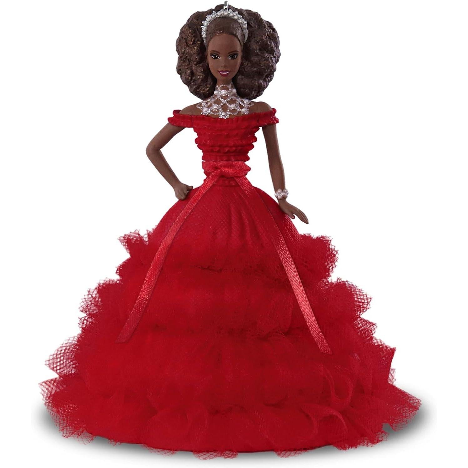 QX9296 2018 Holiday Barbie - Inspired by the 2018 Holiday Barbie Doll (Barbie) Image1