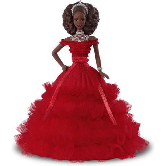 QX9296 2018 Holiday Barbie - Inspired by the 2018 Holiday Barbie Doll (Barbie) Image1