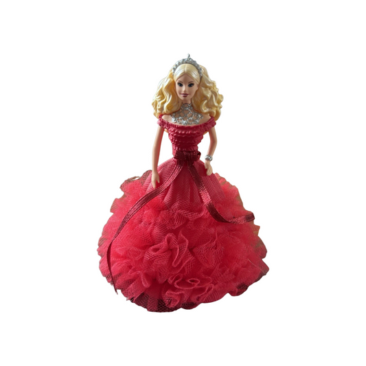 2018 Holiday Barbie Hallmark Ornament (Holiday Barbie) QX9283 Image1