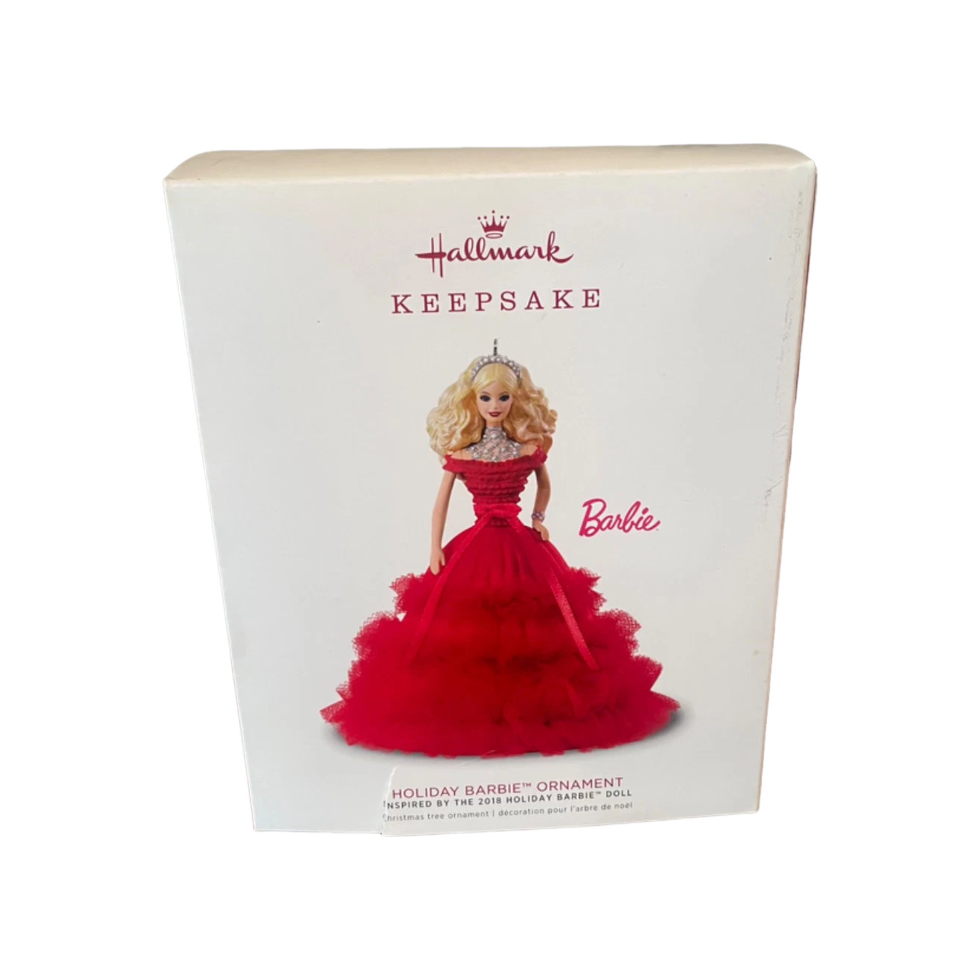 2018 Holiday Barbie Hallmark Ornament (Holiday Barbie) QX9283 Image2