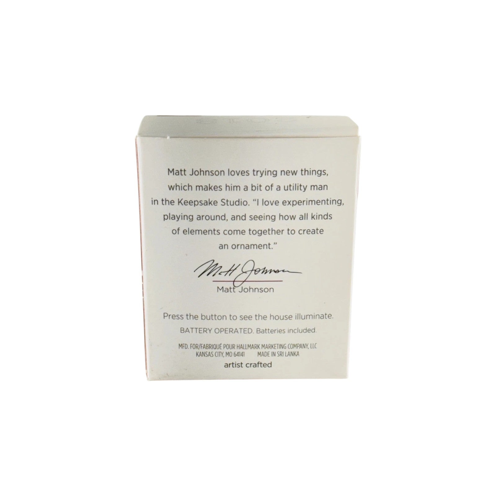 2018 Holiday House Hallmark Ornament (Home) QXM8226 Image8