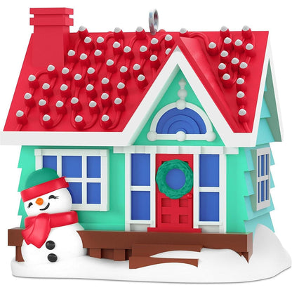 2018 Holiday House Hallmark Ornament (Home) QXM8226