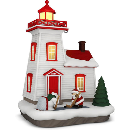2018 Holiday Lighthouse Hallmark Ornament (Holiday Lighthouse) QX9356