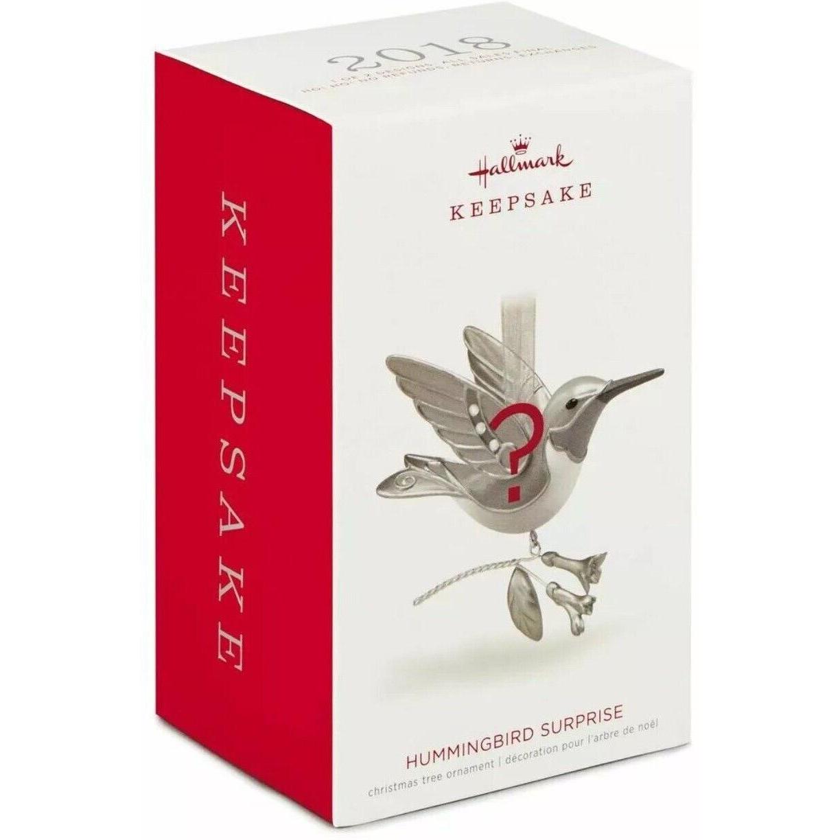 2018 Hummingbird Surprise Hallmark Ornament (Beauty of Birds) QGO2213