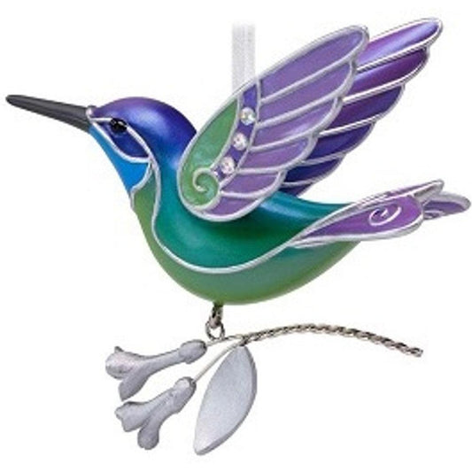 2018 Hummingbird Surprise Hallmark Ornament (Beauty of Birds) QGO2213