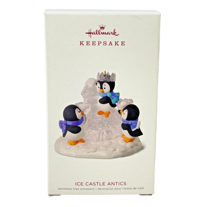 2018 Ice Castle Antics Hallmark Ornament (Kris' Penguins) QGO2086