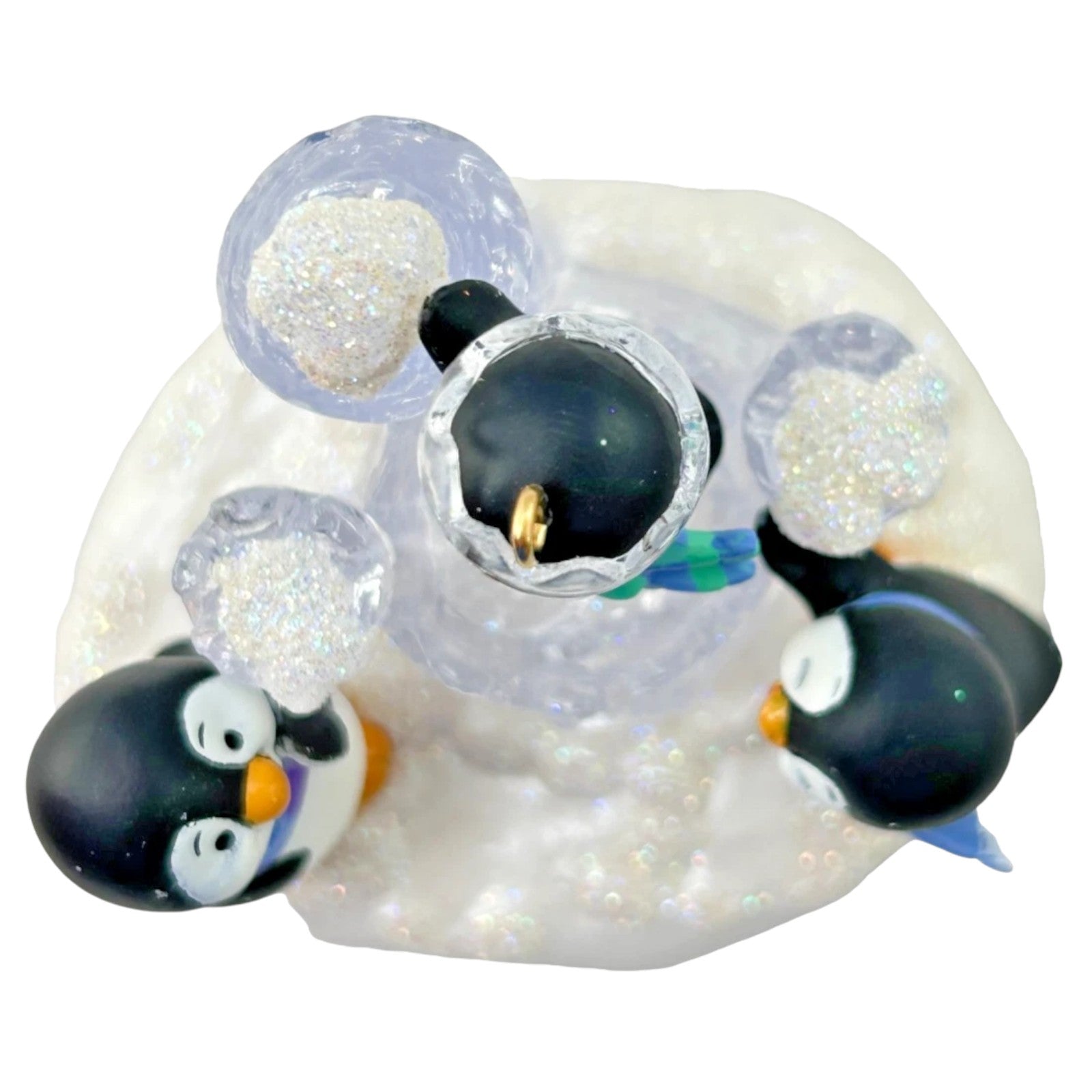 2018 Ice Castle Antics Hallmark Ornament (Kris' Penguins) QGO2086