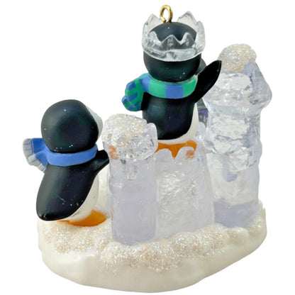 2018 Ice Castle Antics Hallmark Ornament (Kris' Penguins) QGO2086