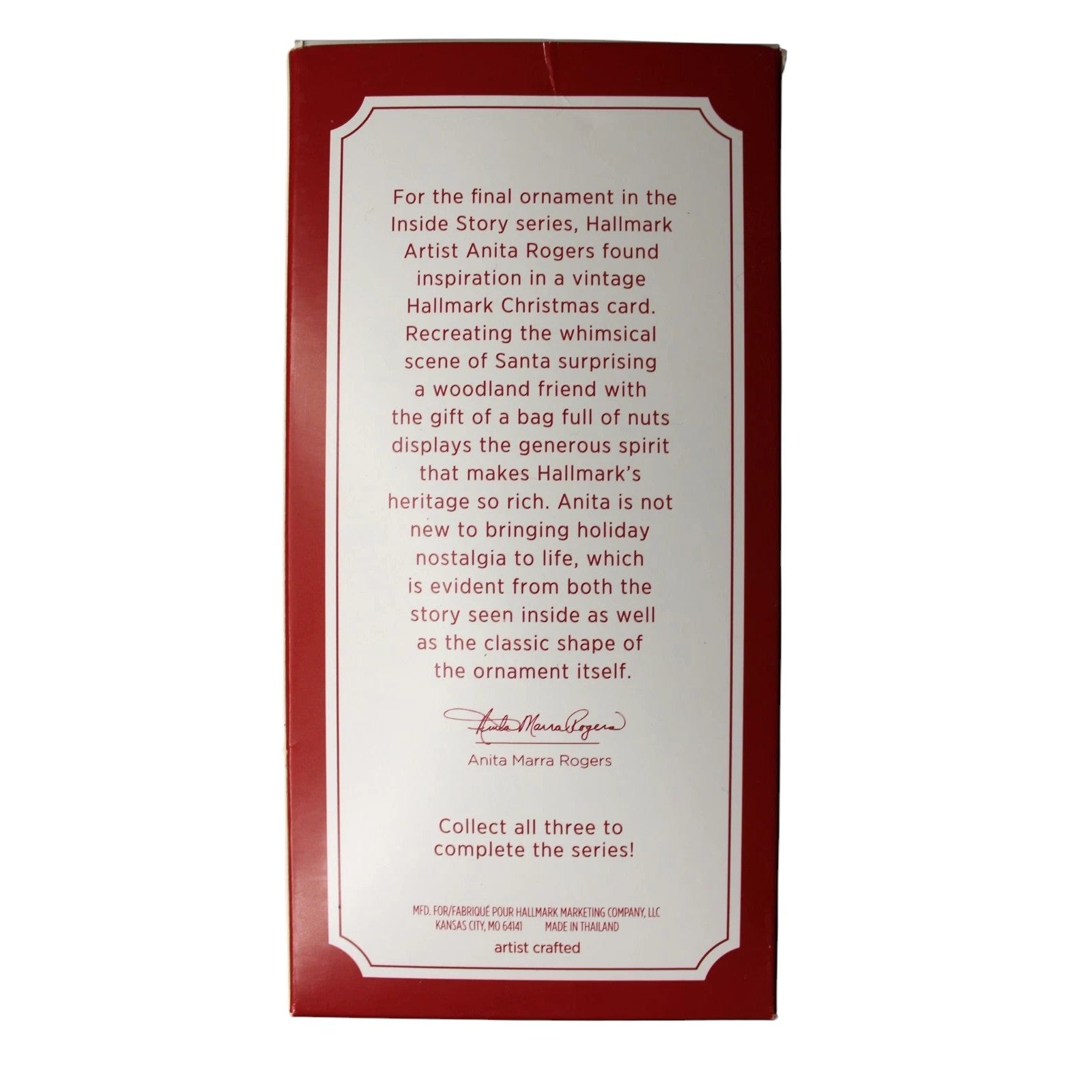 2018 Inside Story Hallmark Ornament (Inside Story) QXC5308