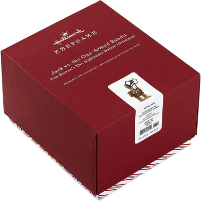 2018 Jack vs. the One‑Armed Bandit Hallmark Ornament (Tim Burton's The Nightmare Before Christmas) QXD6356