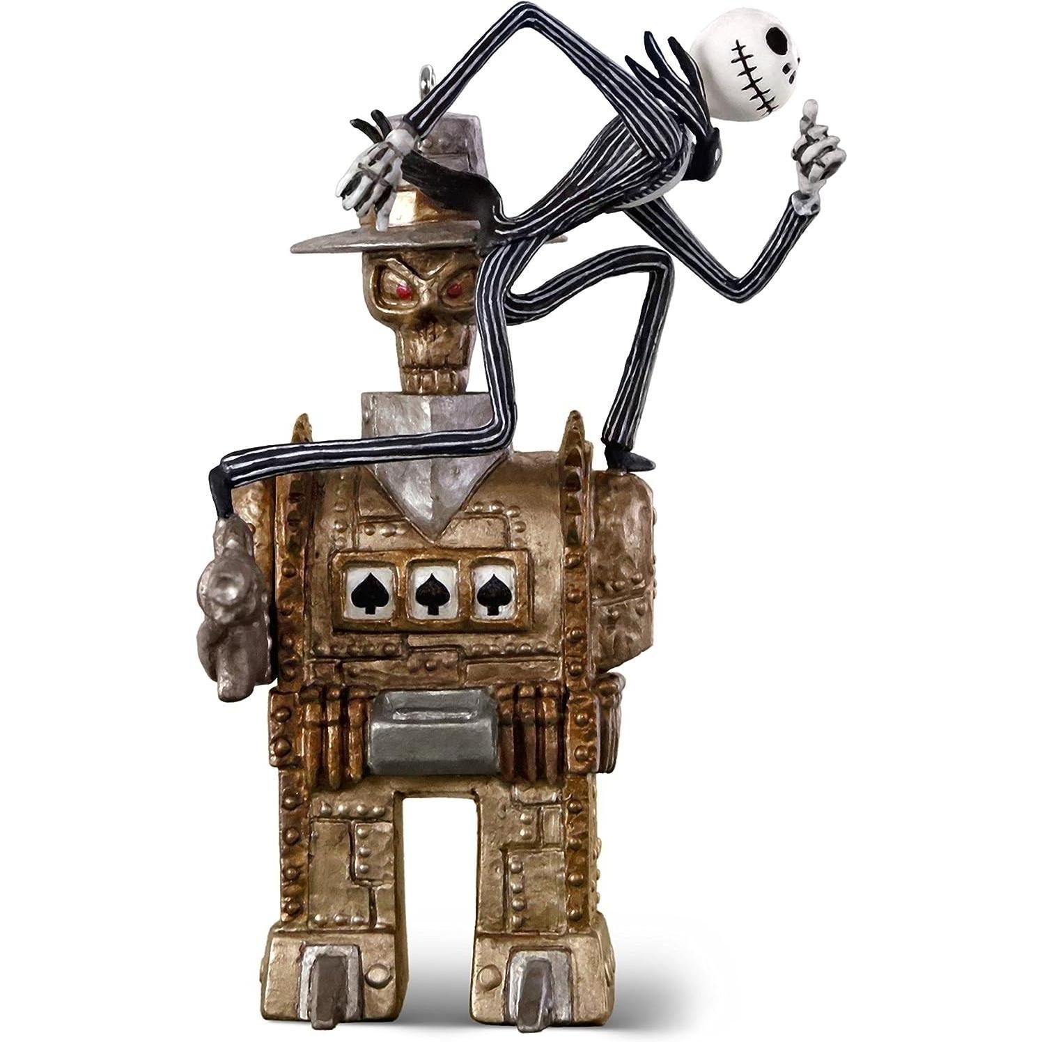 2018 Jack vs. the One‑Armed Bandit Hallmark Ornament (Tim Burton's The Nightmare Before Christmas) QXD6356