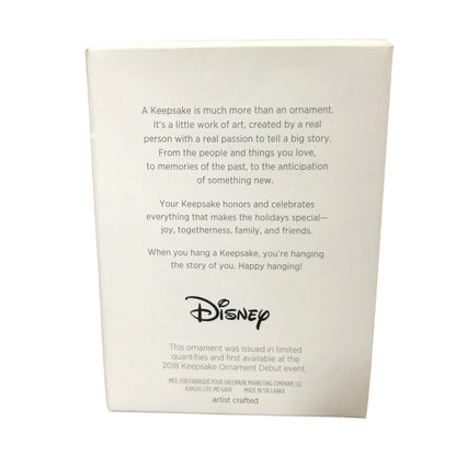 2018 Jimny Cricket Hallmark Ornament (Pinocchio) QXE3103