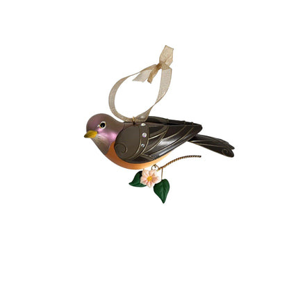 2018 Lady Robin Hallmark Ornament (Beauty of Birds) QXE3206 Image1