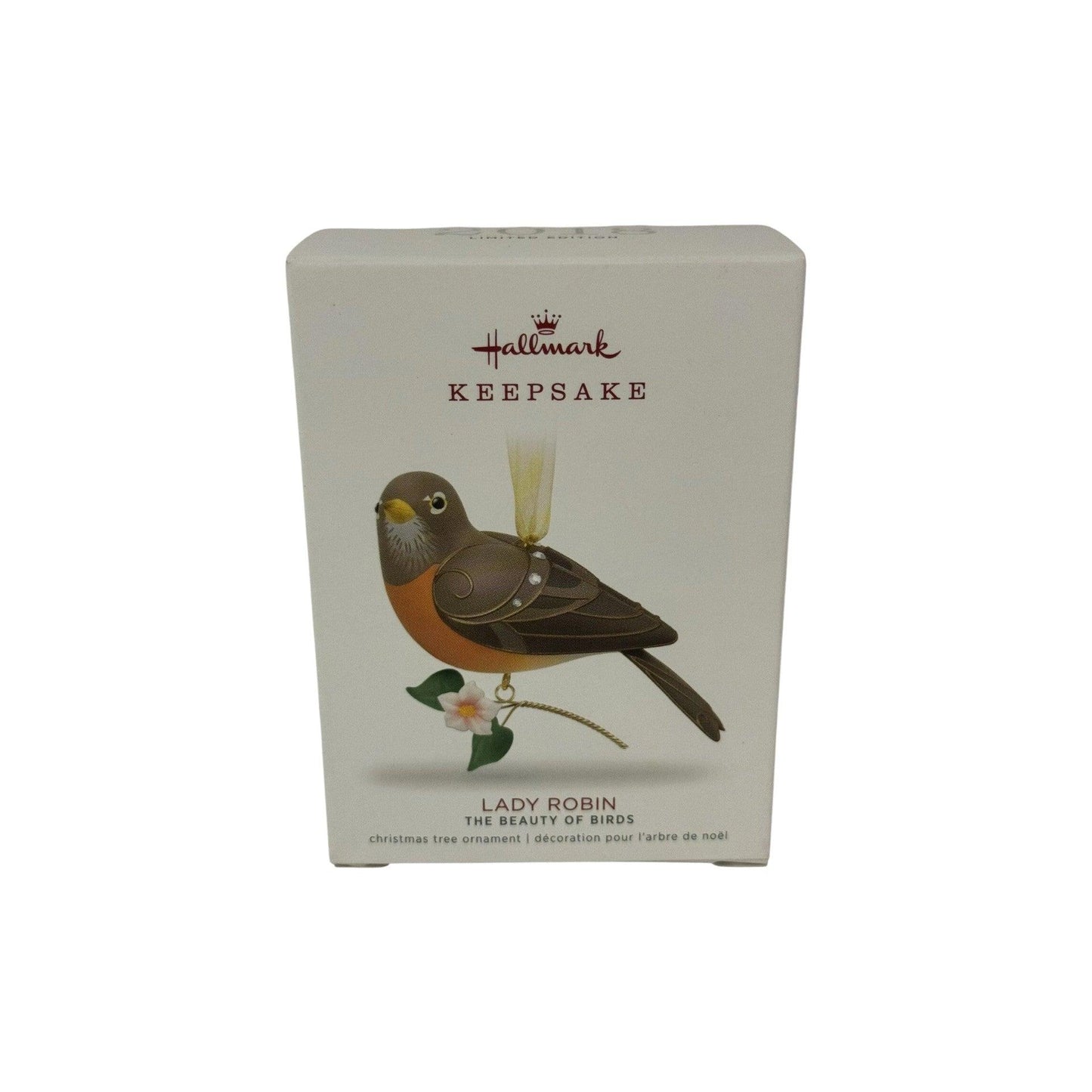 2018 Lady Robin Hallmark Ornament (Beauty of Birds) QXE3206 Image2