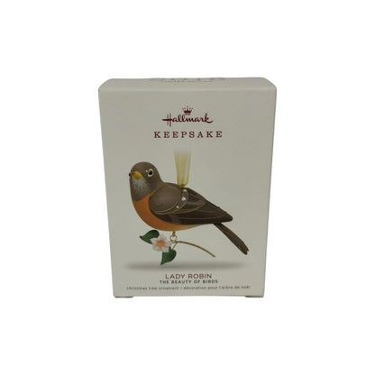 2018 Lady Robin Hallmark Ornament (Beauty of Birds) QXE3206 Image2