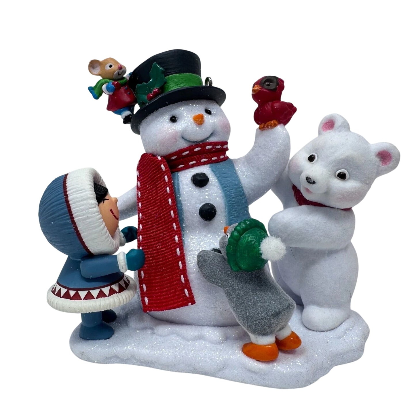2018 Let's Build a Snowman! Hallmark Ornament (Frosty Friends) QXC5309