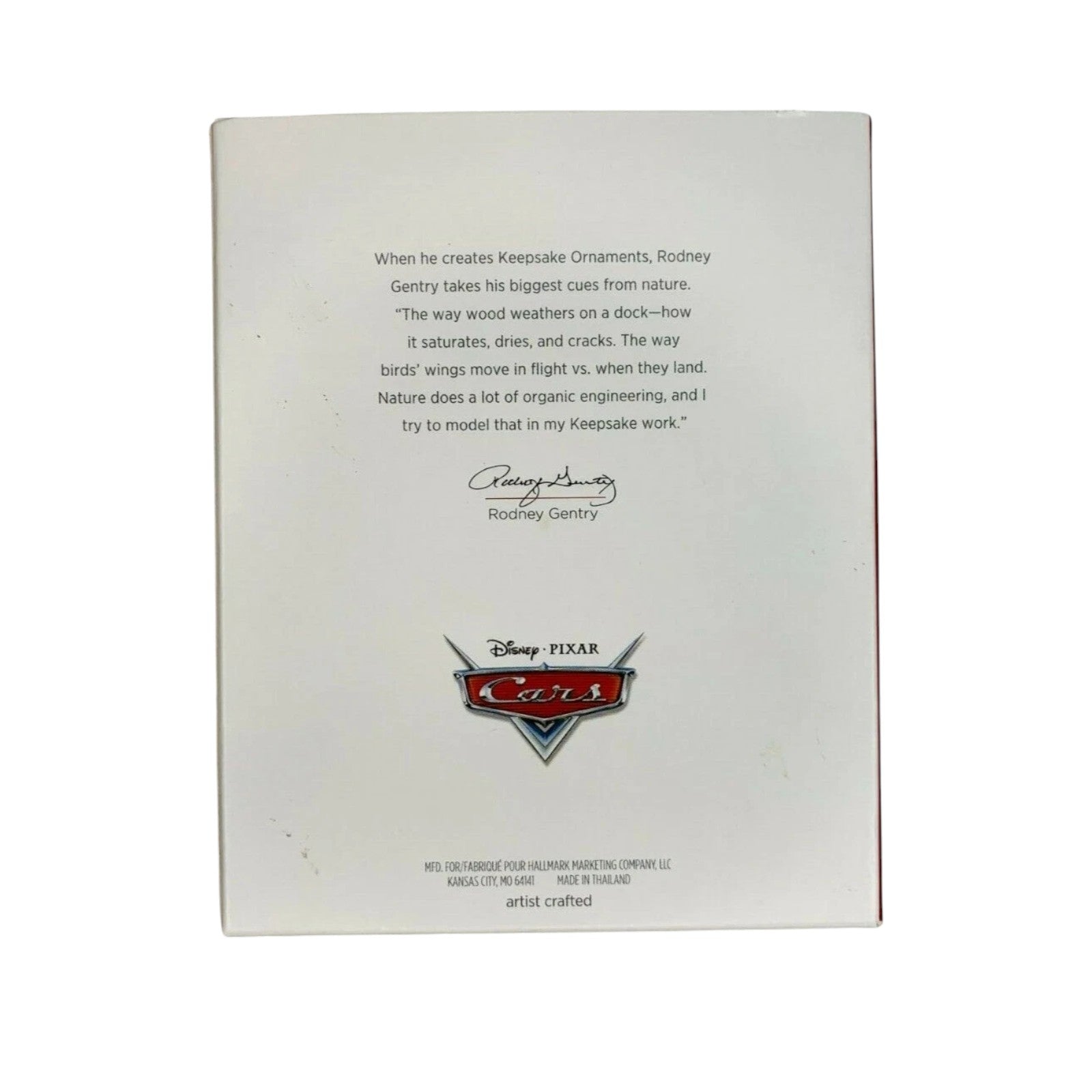 2018 Lightning Mcqueen and Cruz Ramirez Hallmark Ornament (Cars) QXD6263