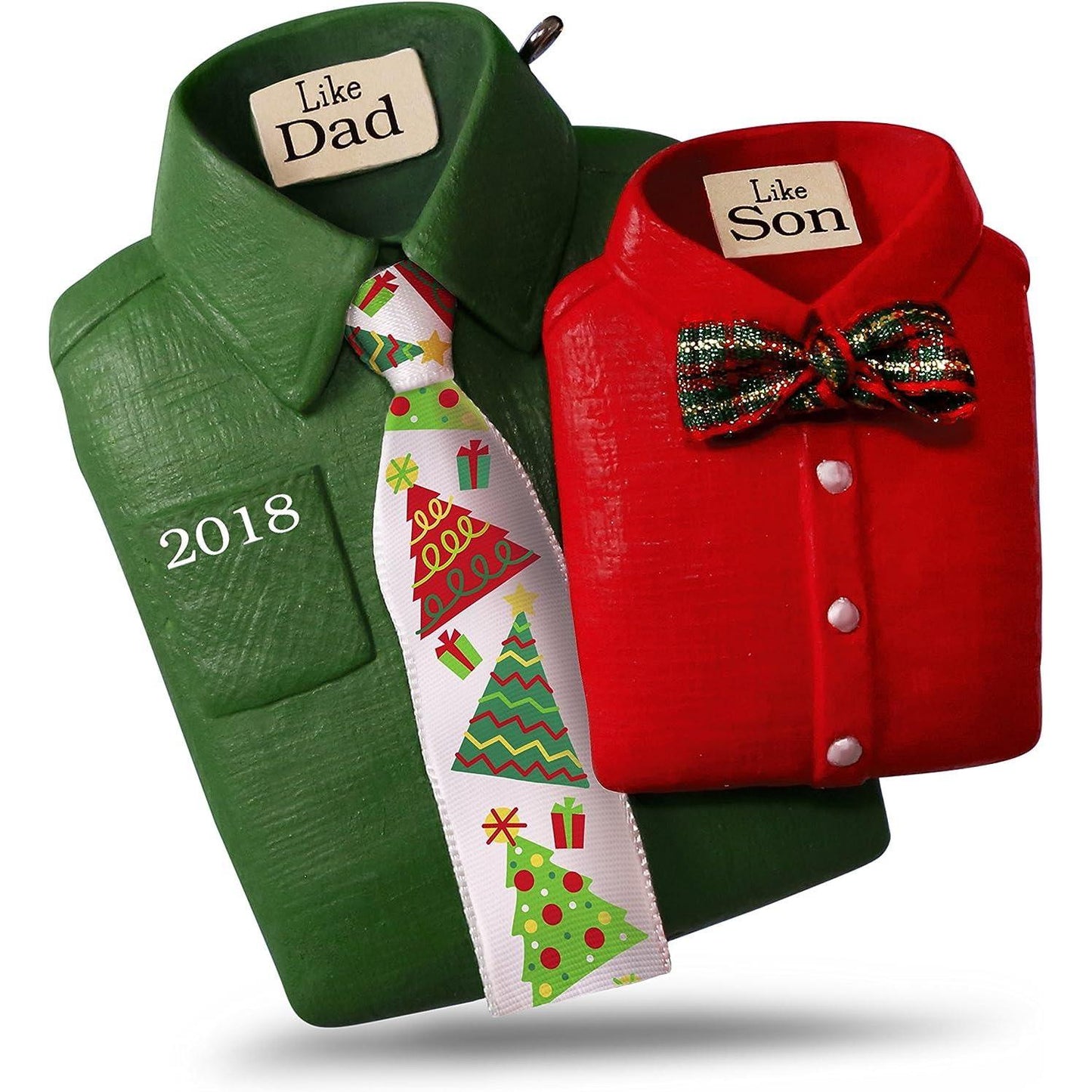 2018 Like Dad, Like Son Hallmark Ornament (Family) QG01786