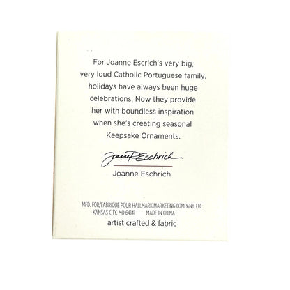 2018 Lil' Stuffed Stocking Hallmark Ornament (Stocking) QXM8193