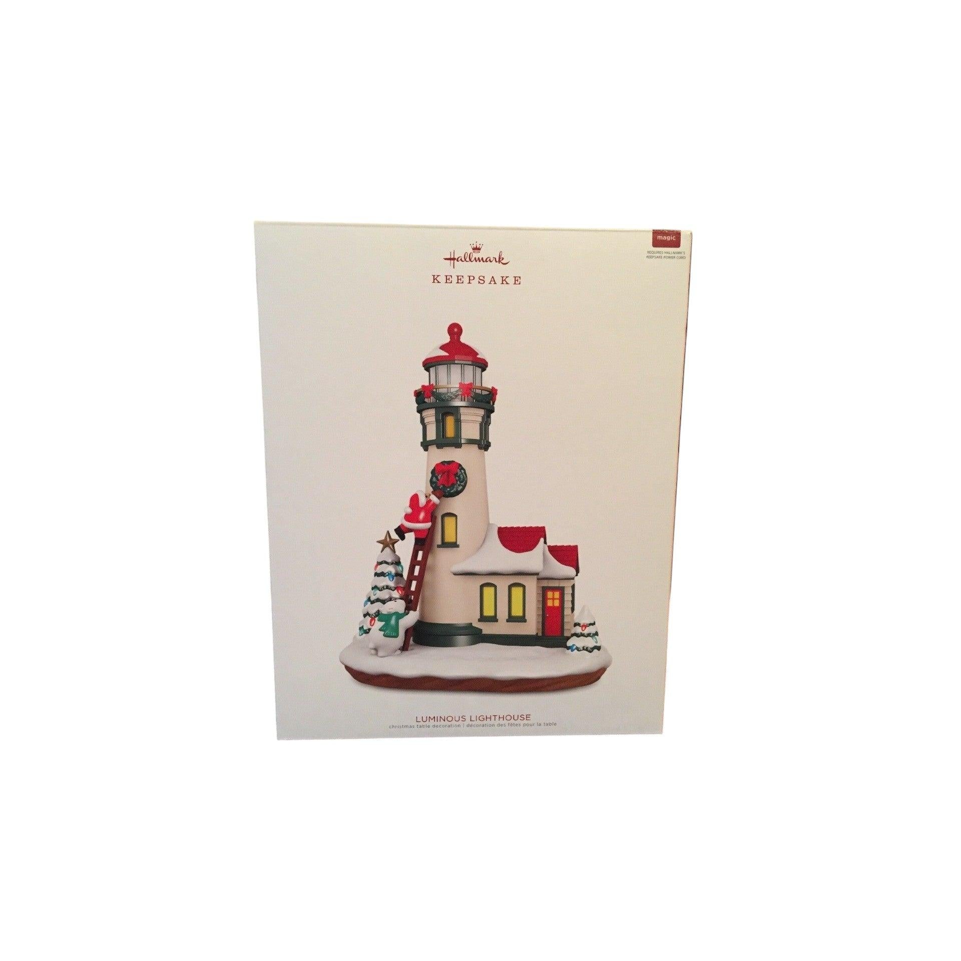 2018 Luminous Lighthouse (Lighthouse) Hallmark Ornament QFM1253 Image2