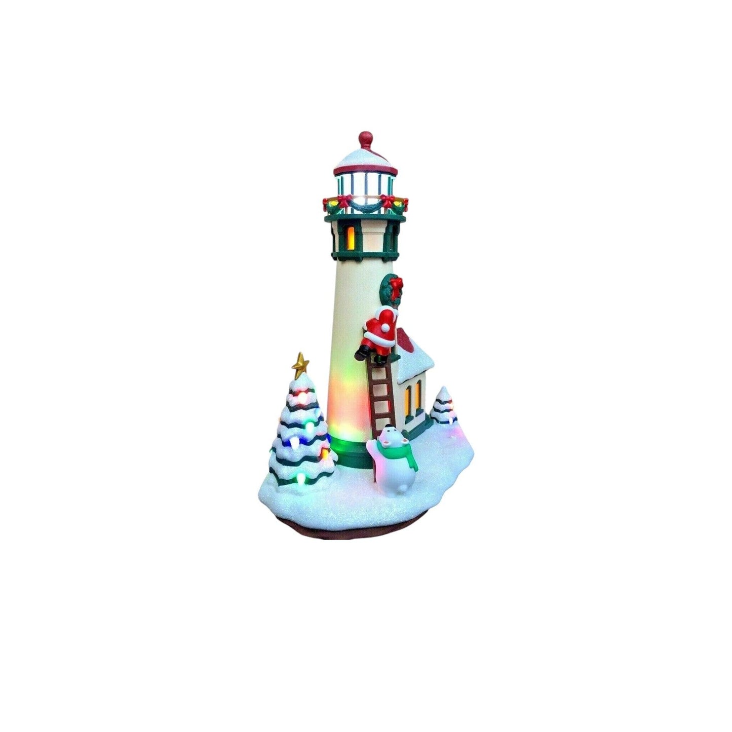 2018 Luminous Lighthouse (Lighthouse) Hallmark Ornament QFM1253 Image4
