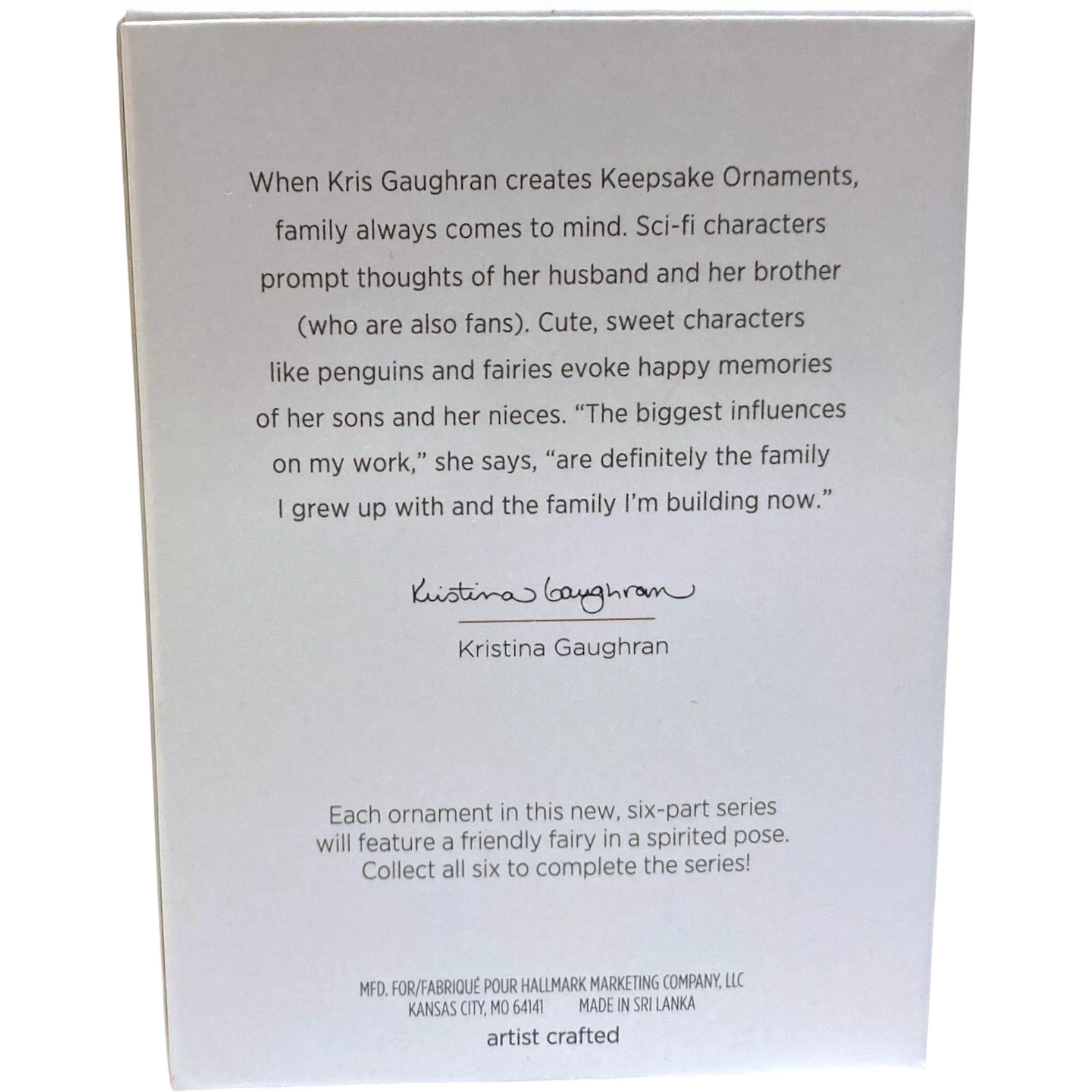 2018 May Flowers Fairy Hallmark Ornament (Friendly Fairies) QHA9139