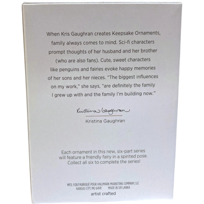 2018 May Flowers Fairy Hallmark Ornament (Friendly Fairies) QHA9139