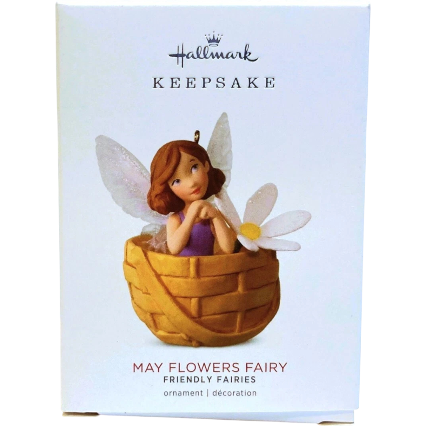 2018 May Flowers Fairy Hallmark Ornament (Friendly Fairies) QHA9139