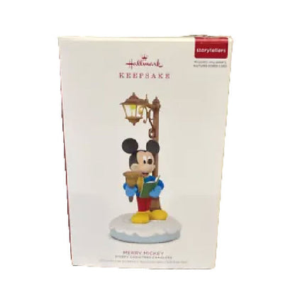 2018 Merry Mickey Hallmark Ornament (Disney Christmas Carolers) QXD6176