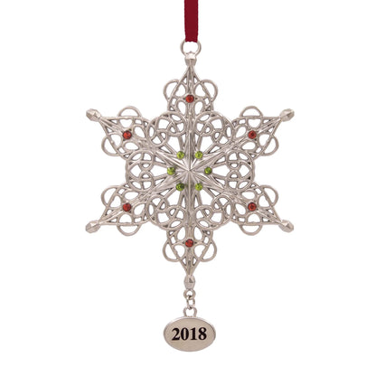 2018 Metal Snowflake Hallmark Ornament (Snowflake) 1HAJ1419 Image1