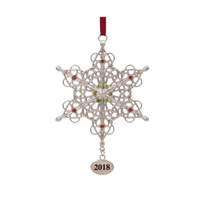2018 Metal Snowflake Hallmark Ornament (Snowflake) 1HAJ1419